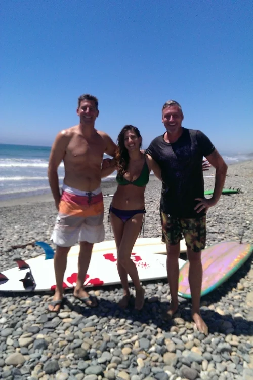 Rob, me, and Ray. Such fun times with good people!