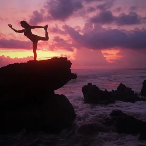 Dancing in the direction of my dreams! Photo by Kara Kapelnikova @carboncarmine in Santa Teresa, Costa Rica April 2015.