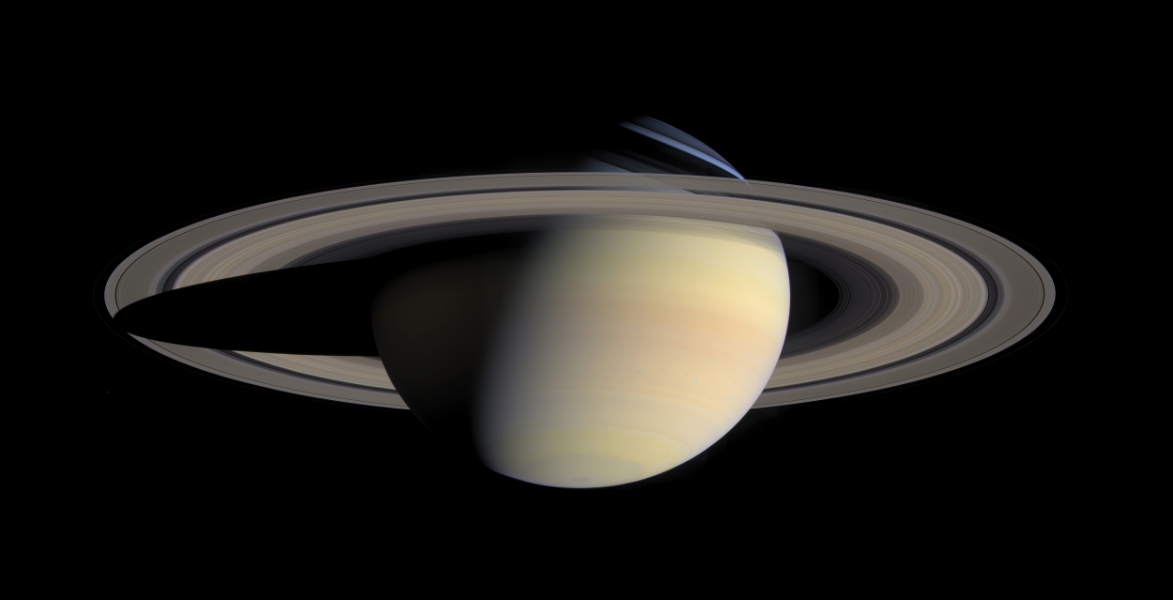 The First Return of Saturn happens between age 28 and 29. Photo from Cassini Orbiter.