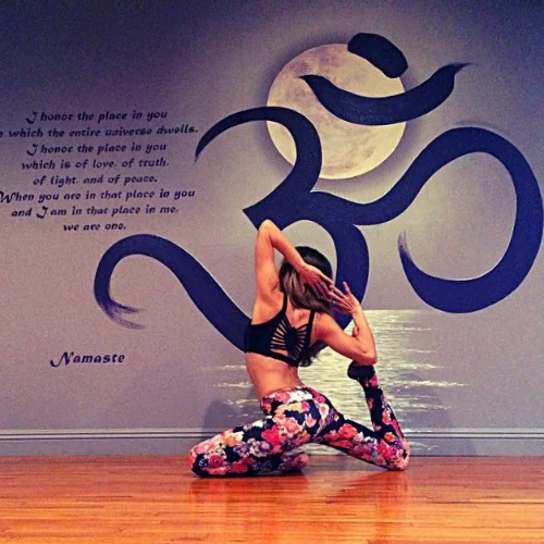 I propped by iPhone up on yoga blocks to get this shot, & used the self-timer. I took this photo over a year ago and have since improved my photography skills a lot.