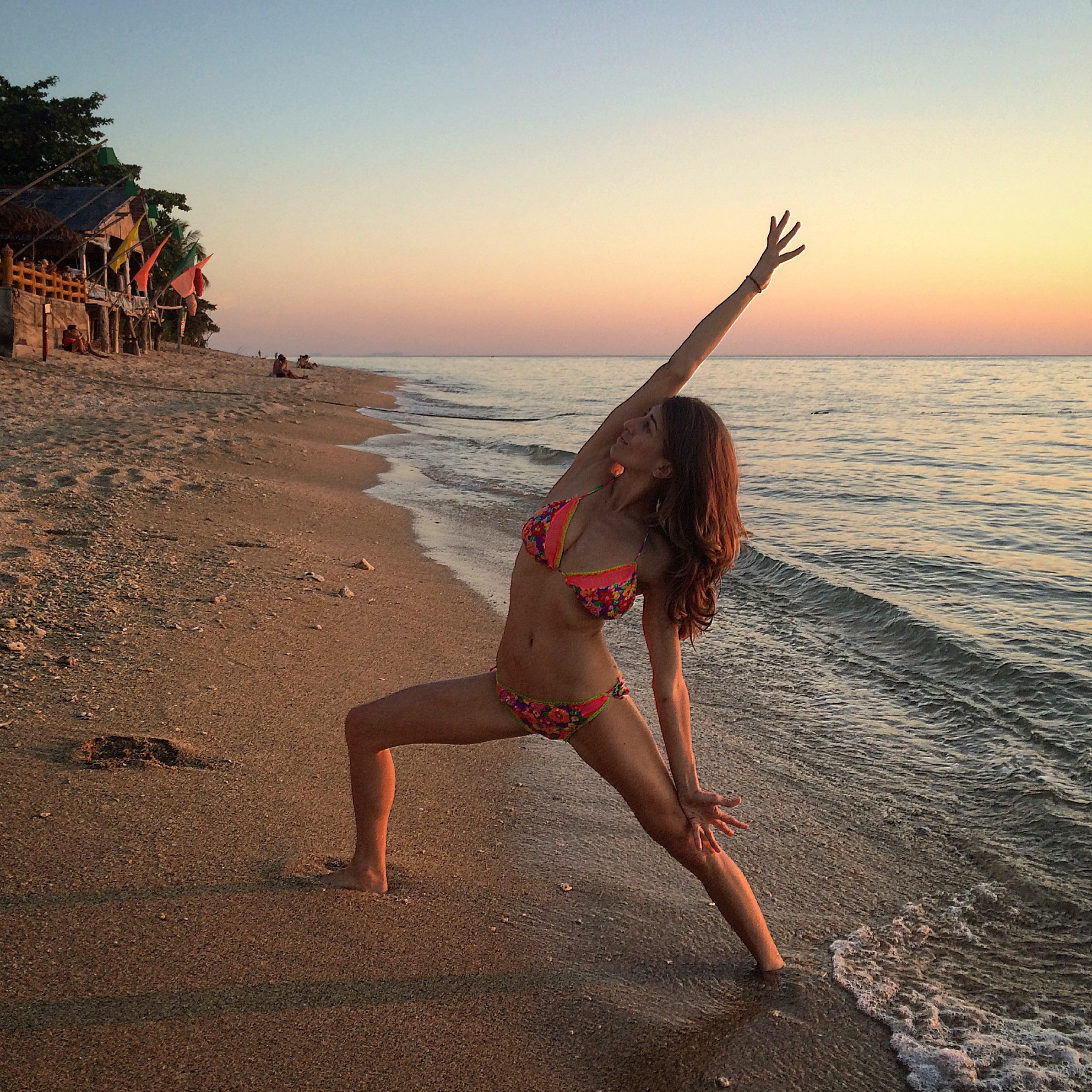 Yogi: @rima_danielle, Bikini: @floriditaswimwear in Koh Lanta, Thailand.
