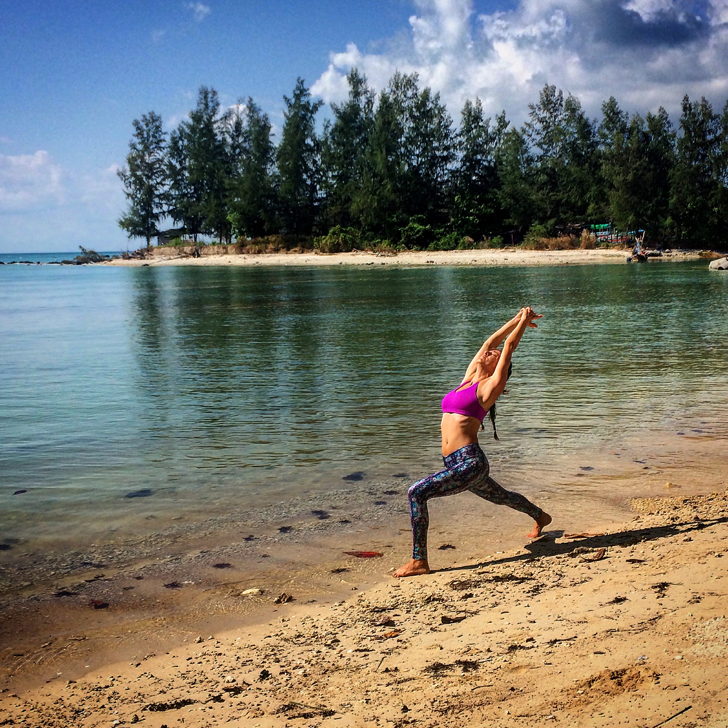 Feeling open and free after our Theta healing sessions.