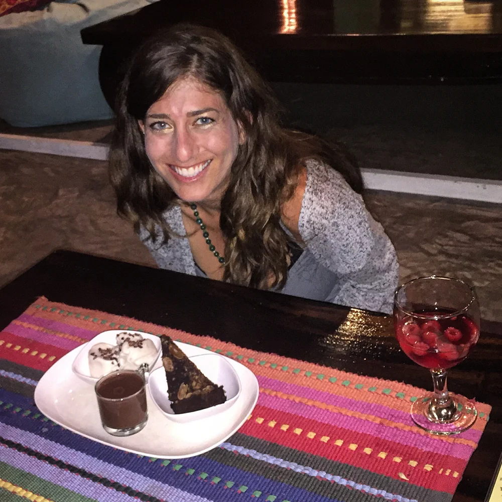 My birthday dinner! I enjoyed the Sangria and for dessert, I had the "Sundae 3some" - Warm fudge brownie, coconut ice cream & a warm chocolate shot. Delish!
