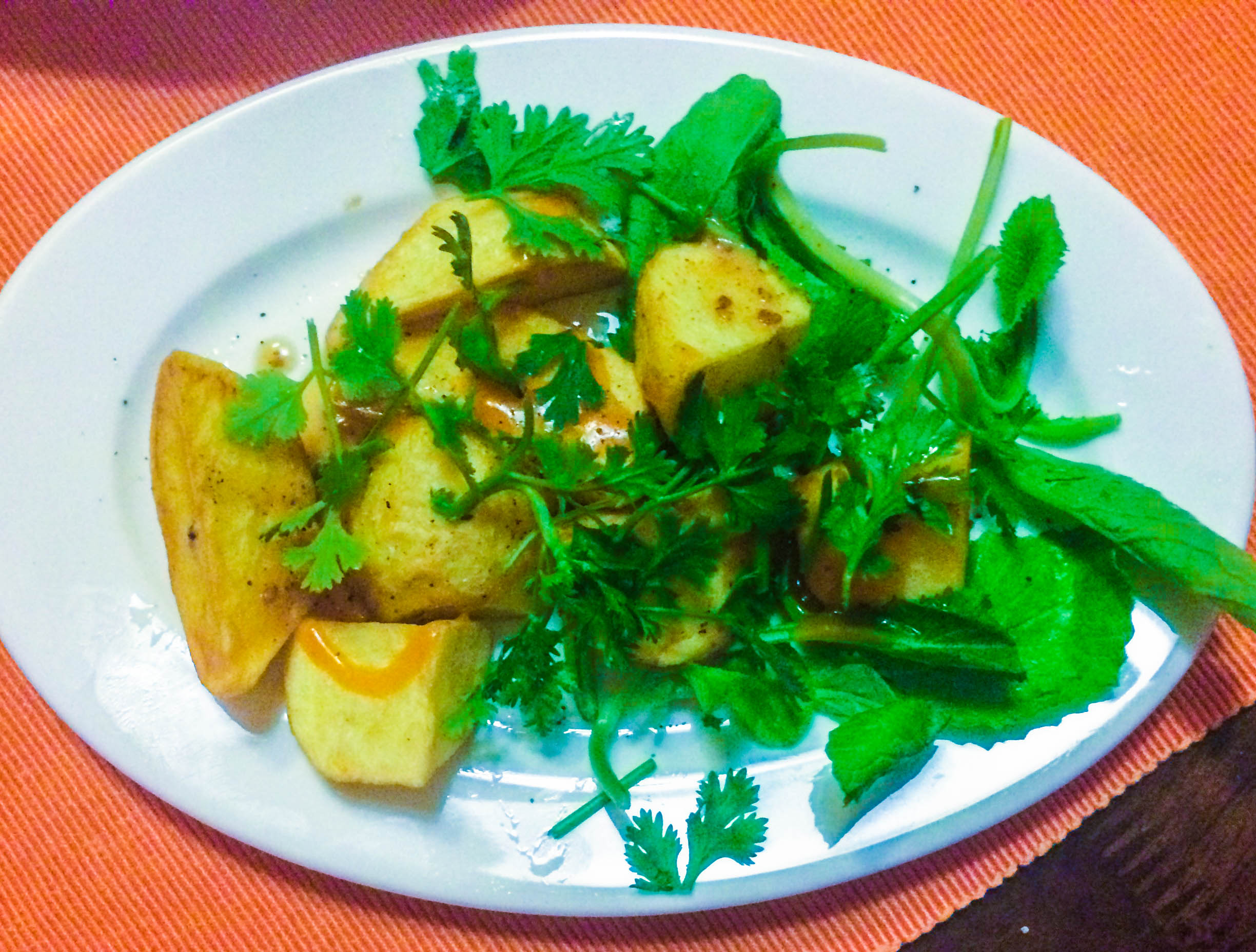 The batatas bravas were delicious!
