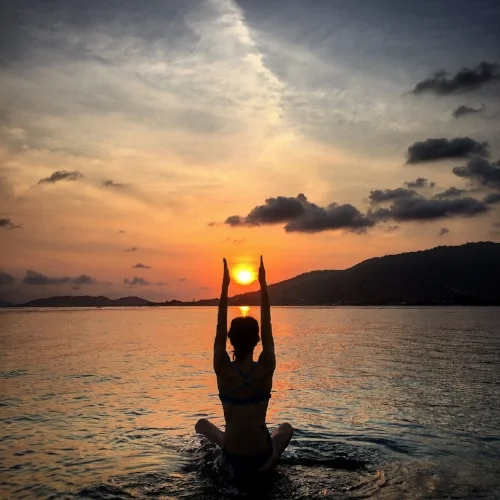 On your period? Swimming, practicing yoga, and being on vacation is no problem with The DivaCup!