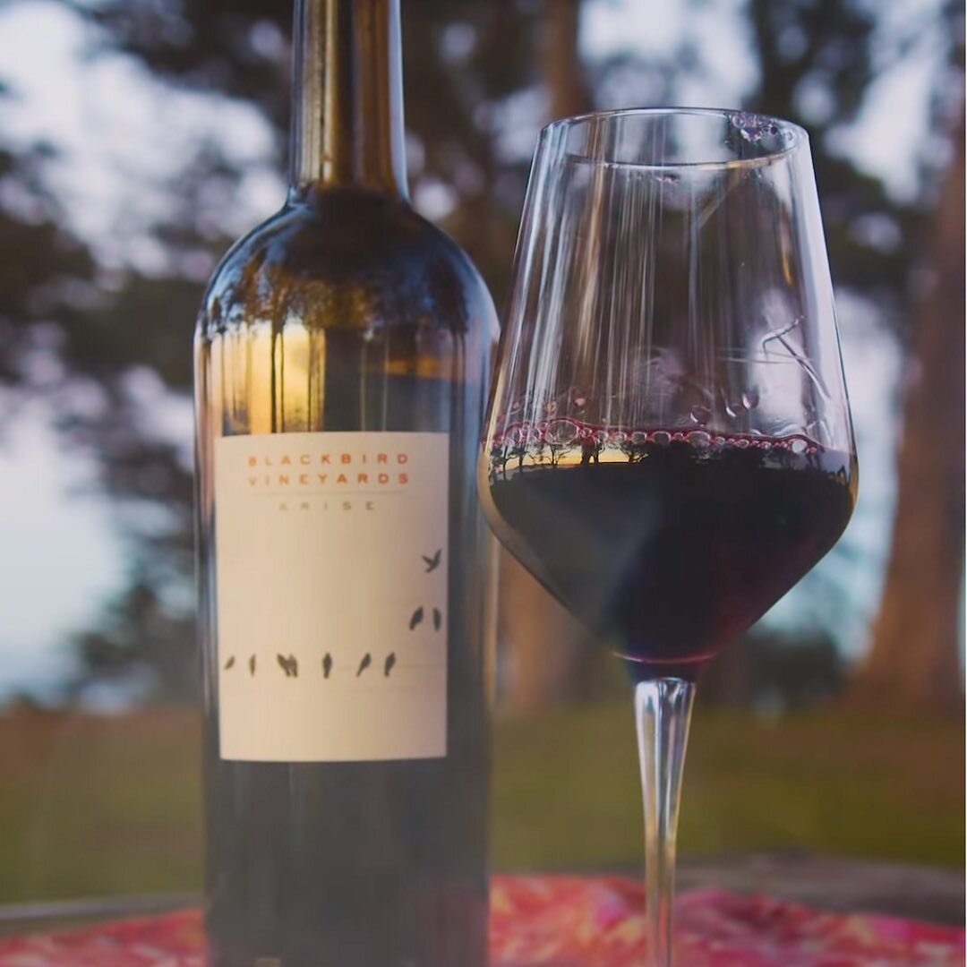 Most recent wine club event top seller:  Blackbird Vineyards Arise Proprietary Red Blend - $49.00
Napa, CA  ABV  14.1%  36% Cabernet Sauvignon, 30% Merlot, 21% Cabernet Franc, 8% Syrah, 5% Petit Verdot 

Plum, cherry, pomegranate, tobacco, forest flo