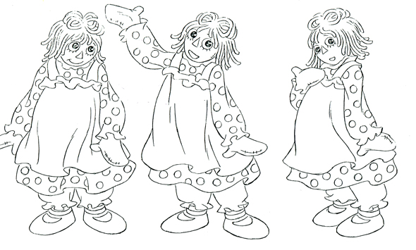 Raggedy Ann and Andy