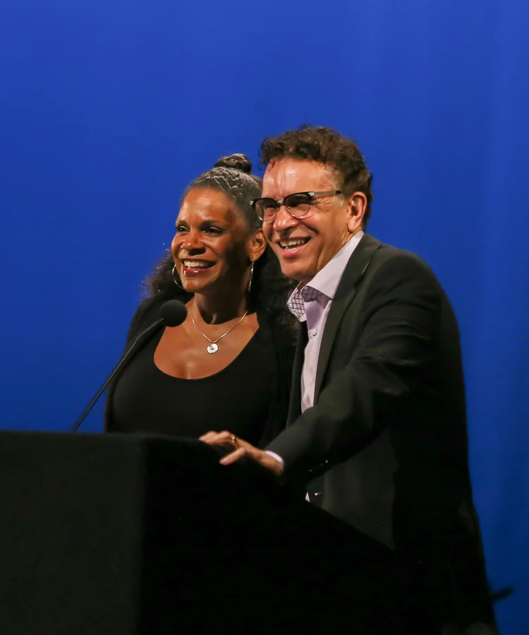 AUDRA MCDONALD & BRIAN STOKES MITCHELL. Photo Credit Lee Wexler