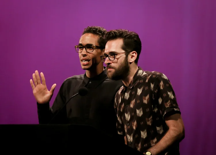 KYLE BELTRAN & ADAM CHANLER-BERAT. Photo Credit: Lee Wexler