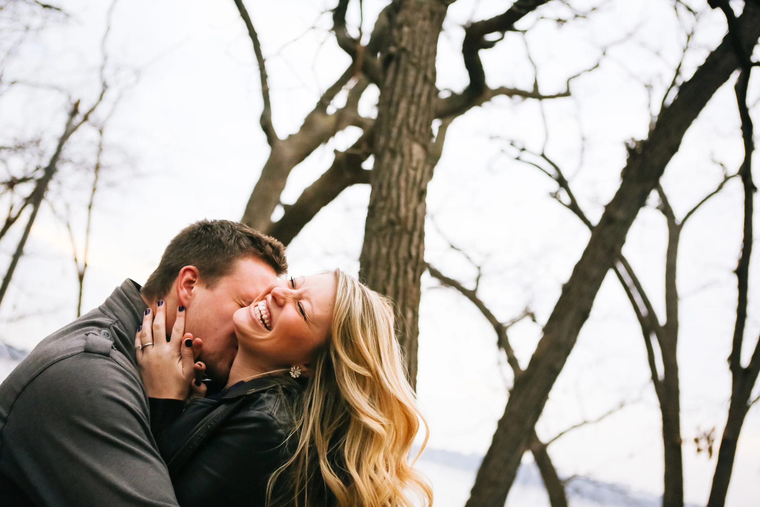 Minneapolis Winter Engagement Photography