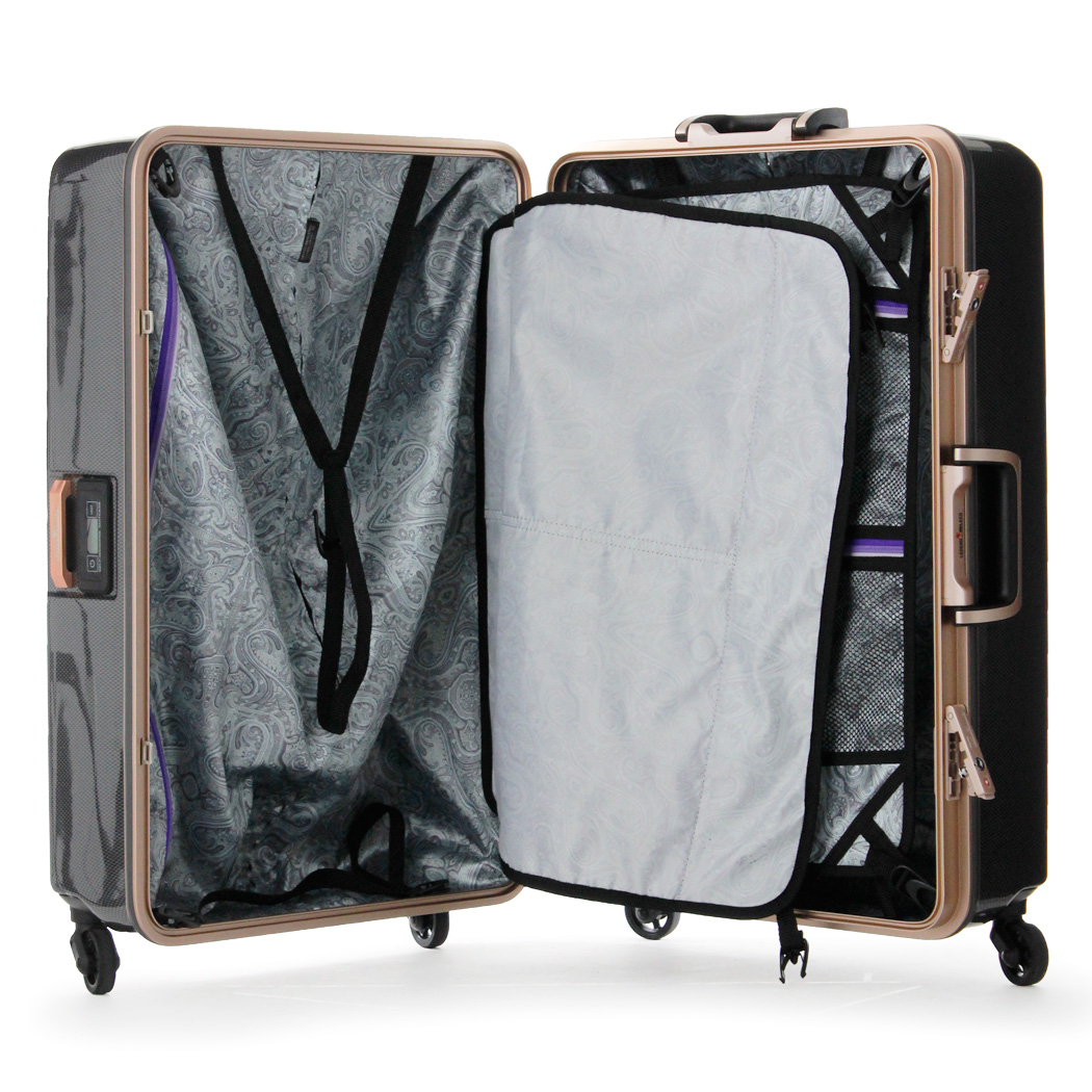 ENKLOZE X1 Weight Watcher Carbon Black / Rose Gold Suitcase — ENKLOZE