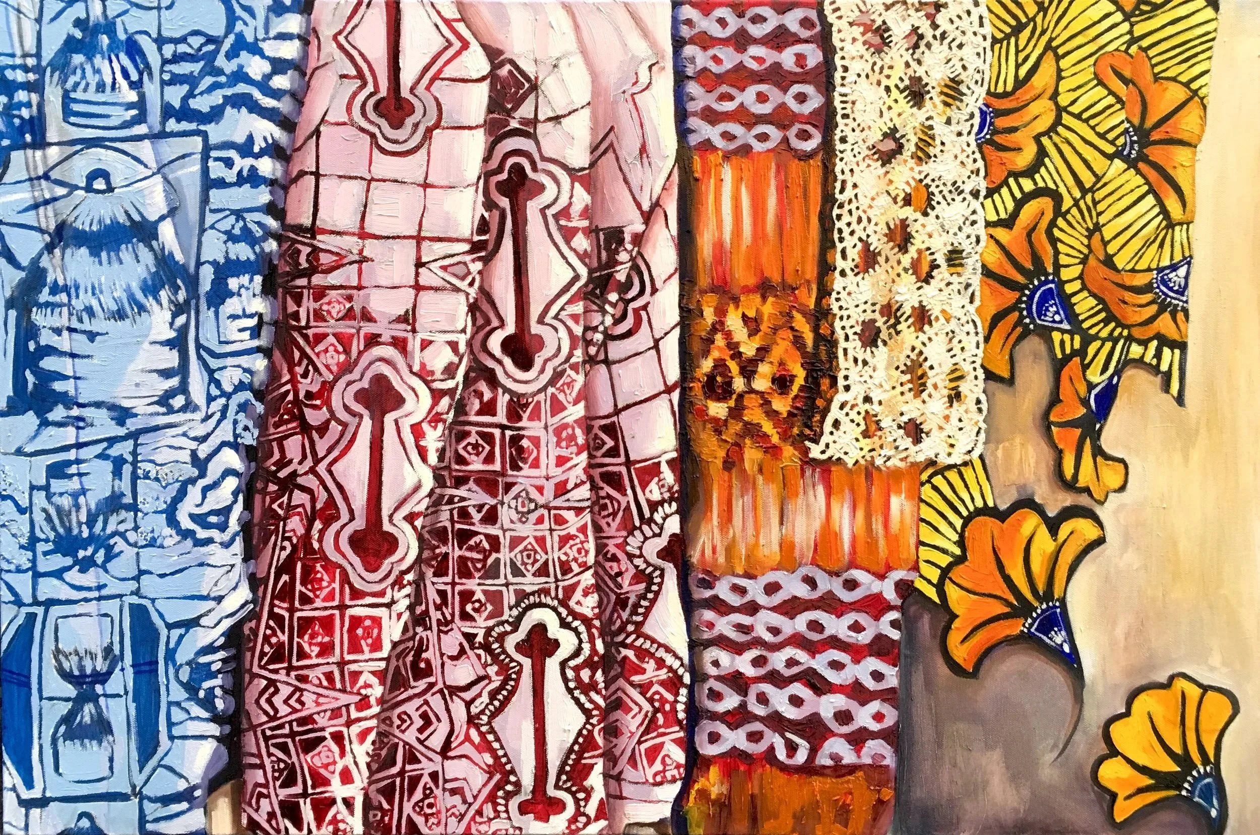 Cameroon and Polish Lace