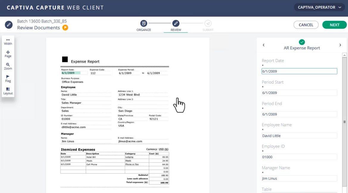OpenText Captiva 16.5 how-to videos