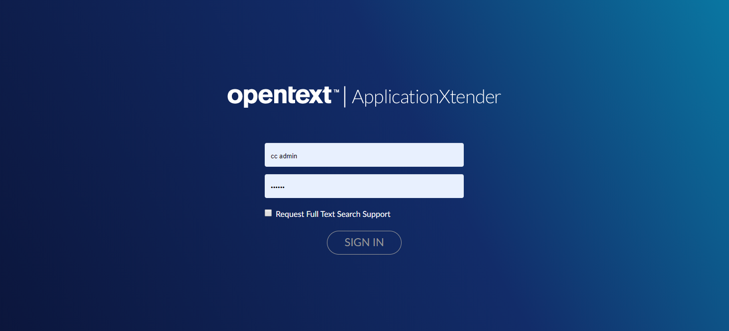 How to access ApplicationXtender outside corporate network