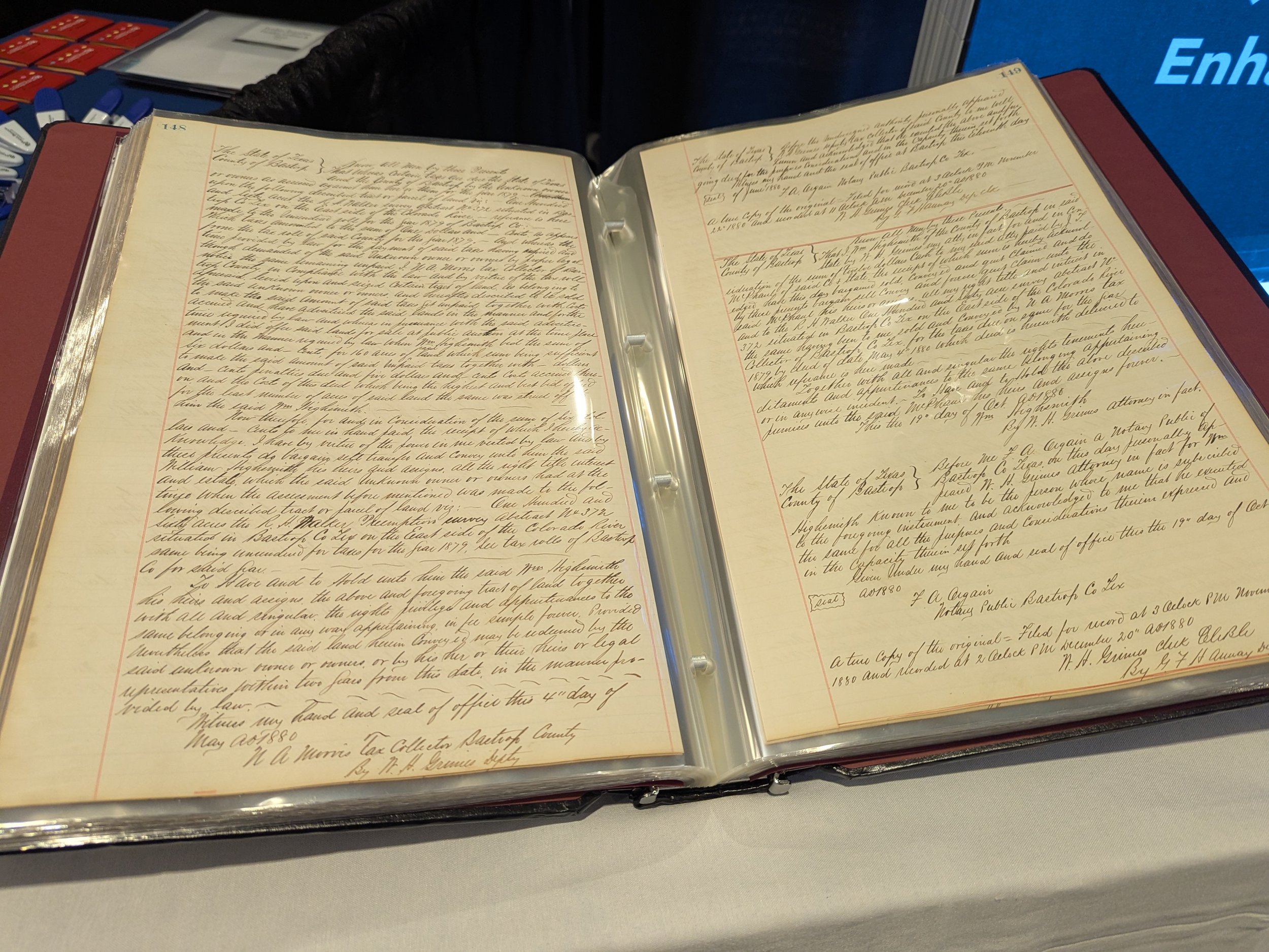 Old document that is preserved