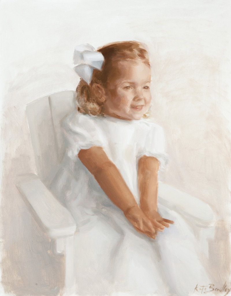 Gabby Himelright, Age 3, Oil 