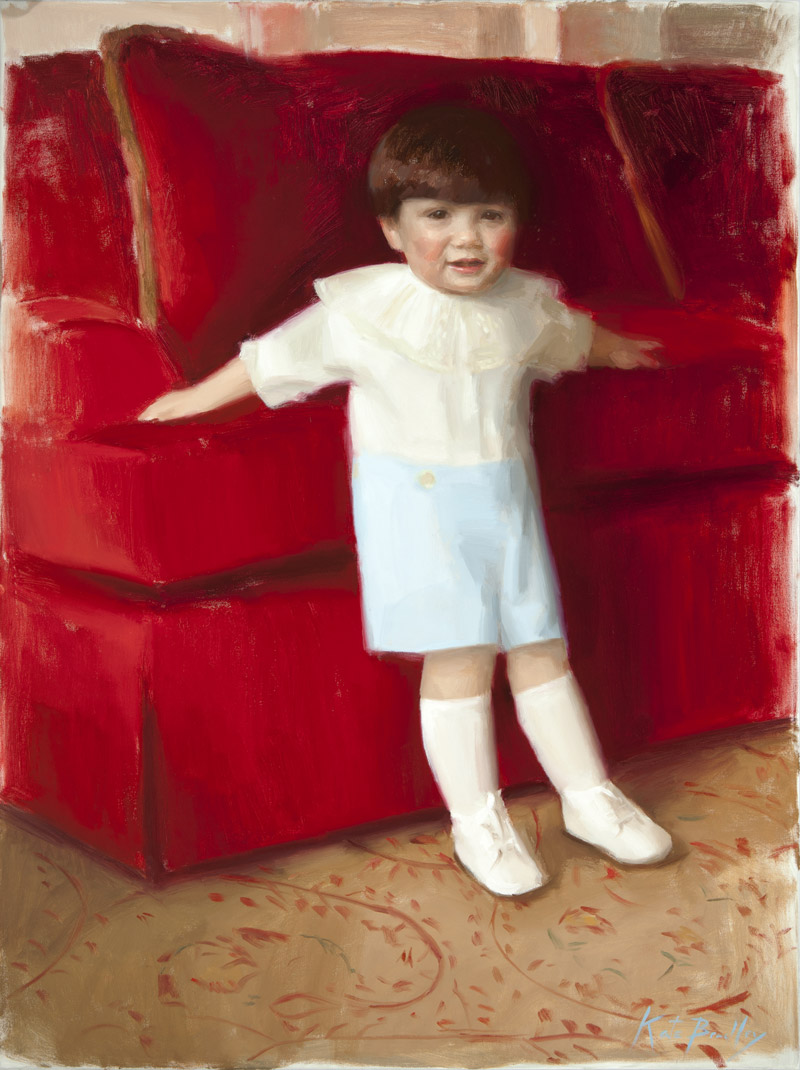 Henry, Age 3, Oil