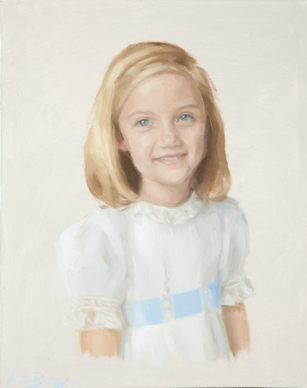 Kennon Humphreys, Age 8, Oil on canvas
