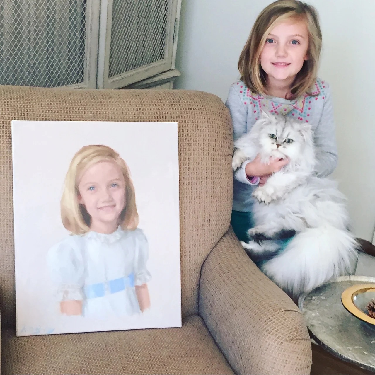 Kennon, her portrait, and Eleanor