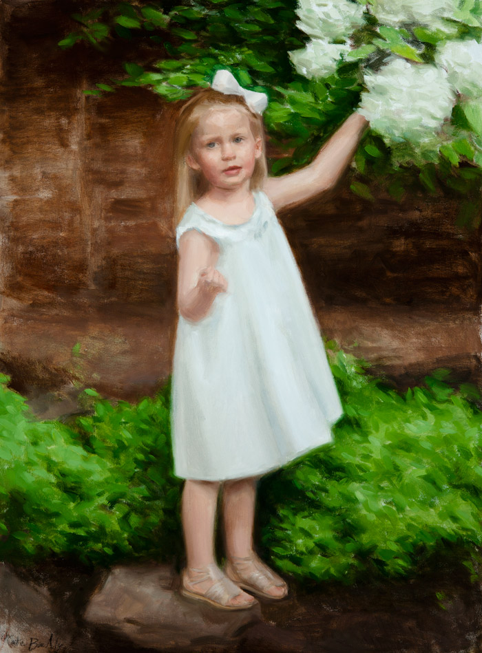Molly Keras, Age 3, Oil