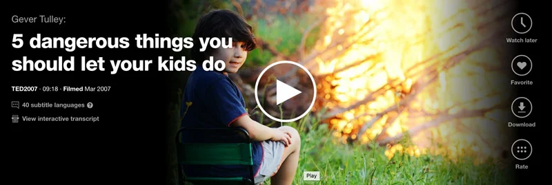 5 dangerous things you should let your kids do
