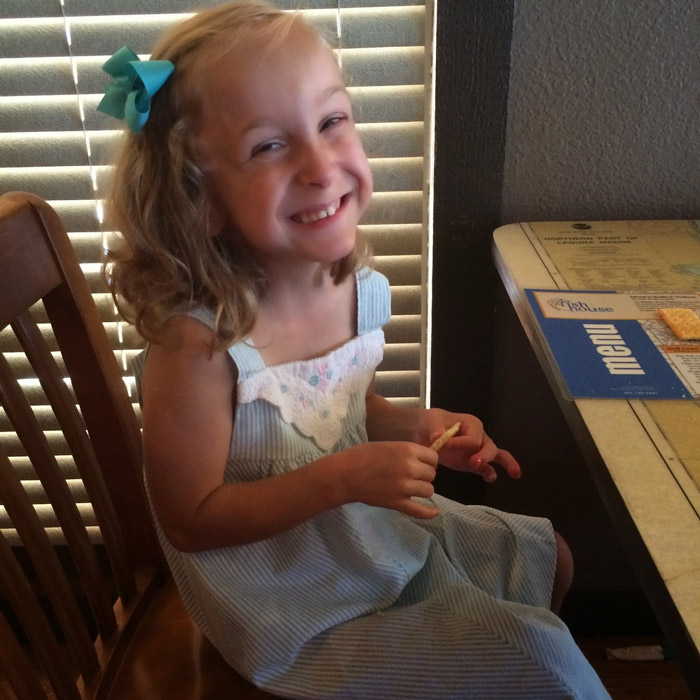 5-year-old Maggie