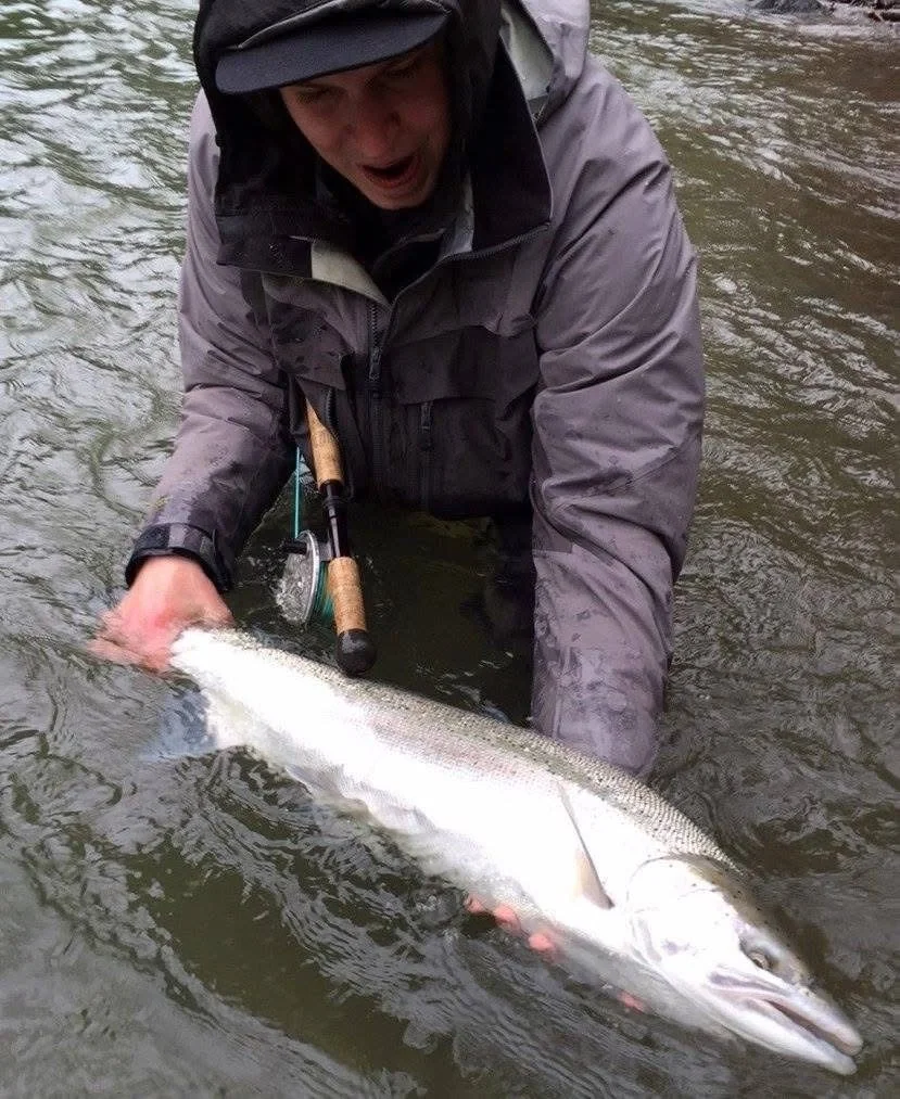 Jeff admiring a bruiser