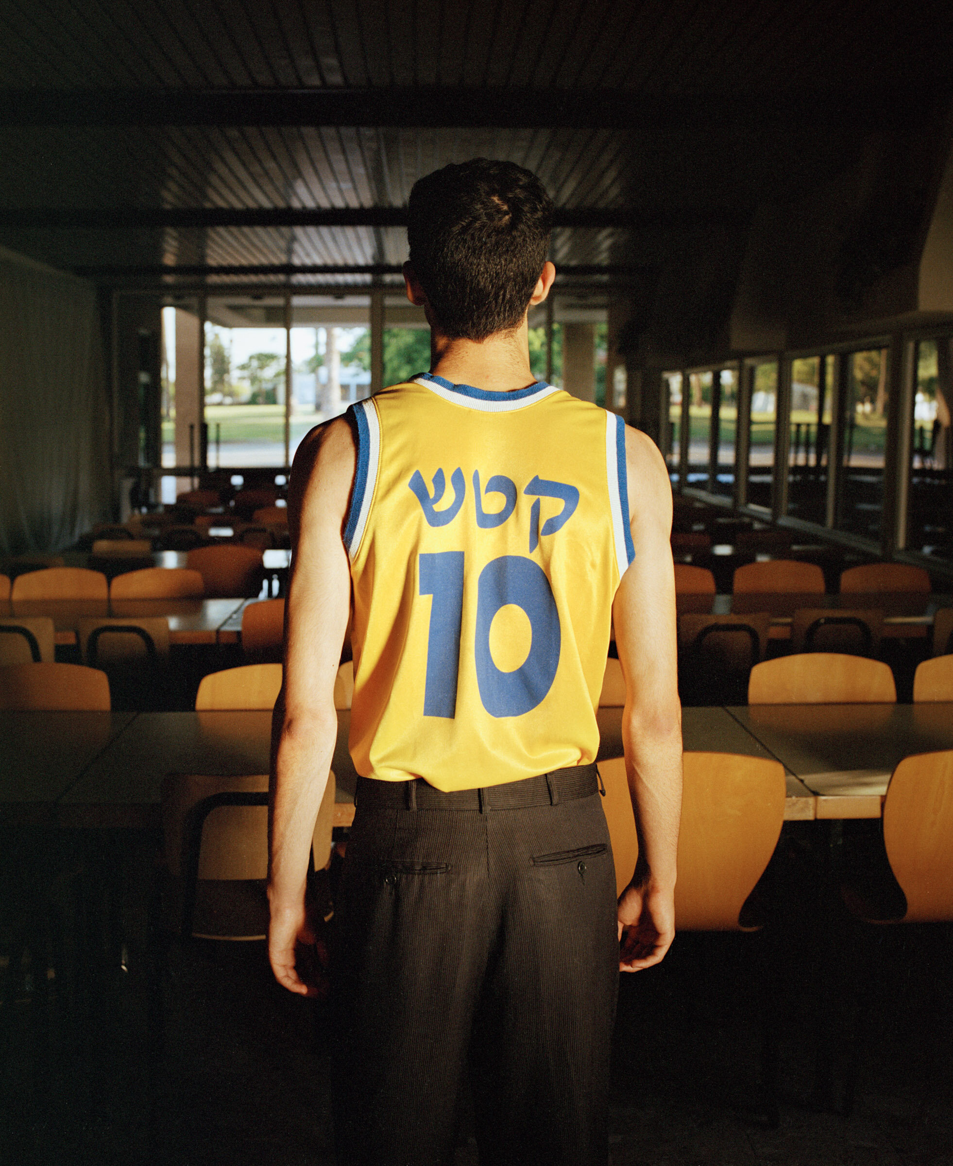  This series of photographs explores the Israeli manliness using fashion, created together with the stylist and fashion designer Ofir Lev, we have created visuals of Kibbutz Sde-Eliyahu, an religious Kibbutz where Lev grew up. 