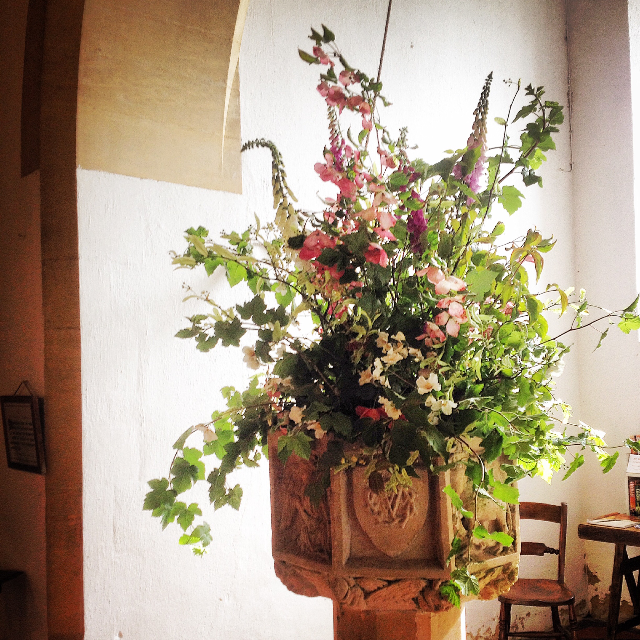 A wild early summer wedding