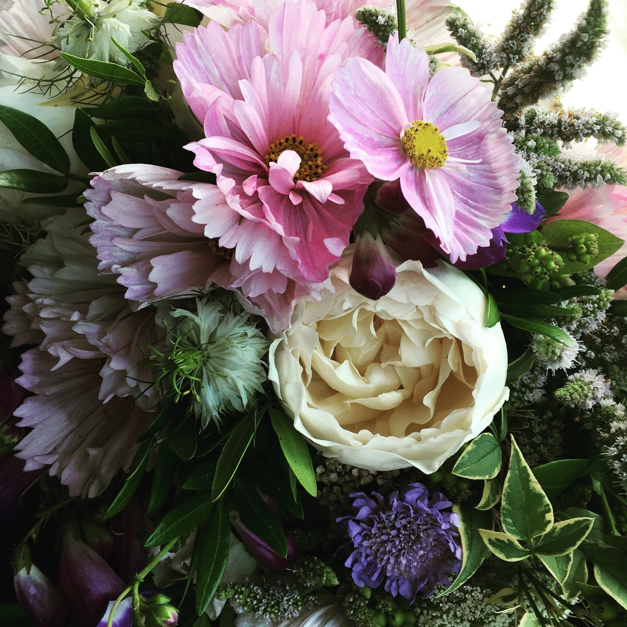 Bridal bouquet for summer