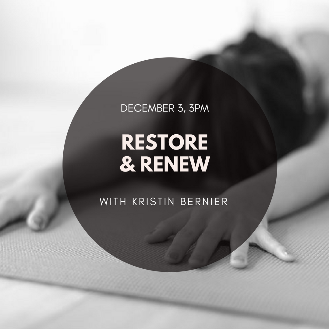 December Restore and Renew