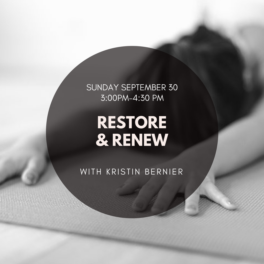 September Restore and Renew