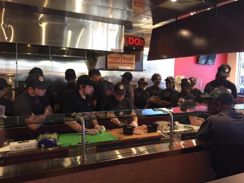 Our staff is working hard to get ready for the busy weekend!