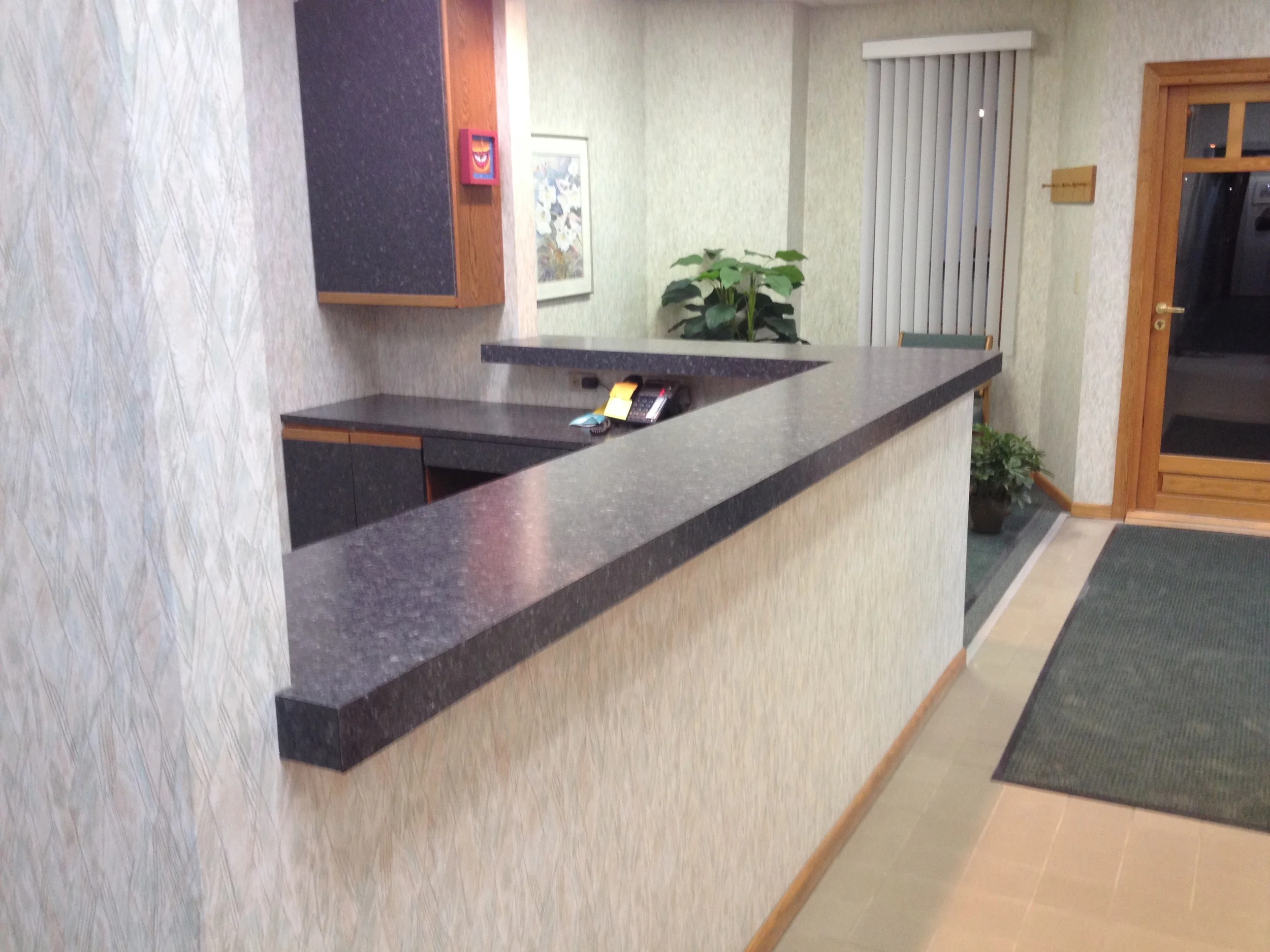 Refacing of Office Countertops, Cabinets, and Drawers