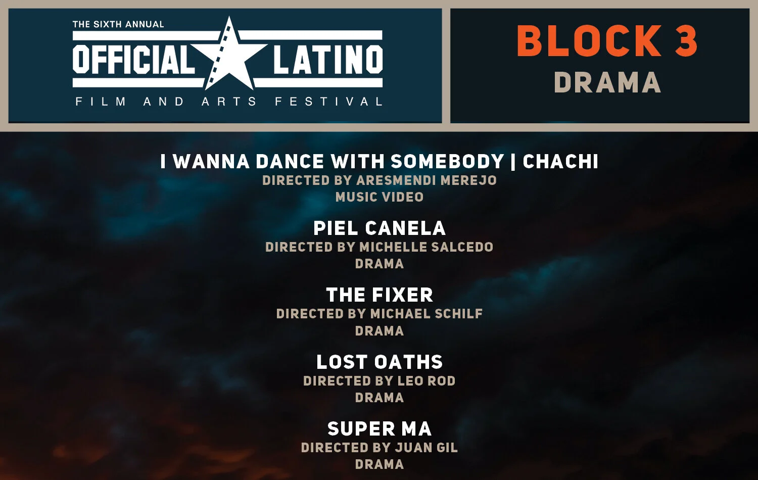 Official Latino Film and Arts Festival Announces its 2020 Virtual Festival Lineup