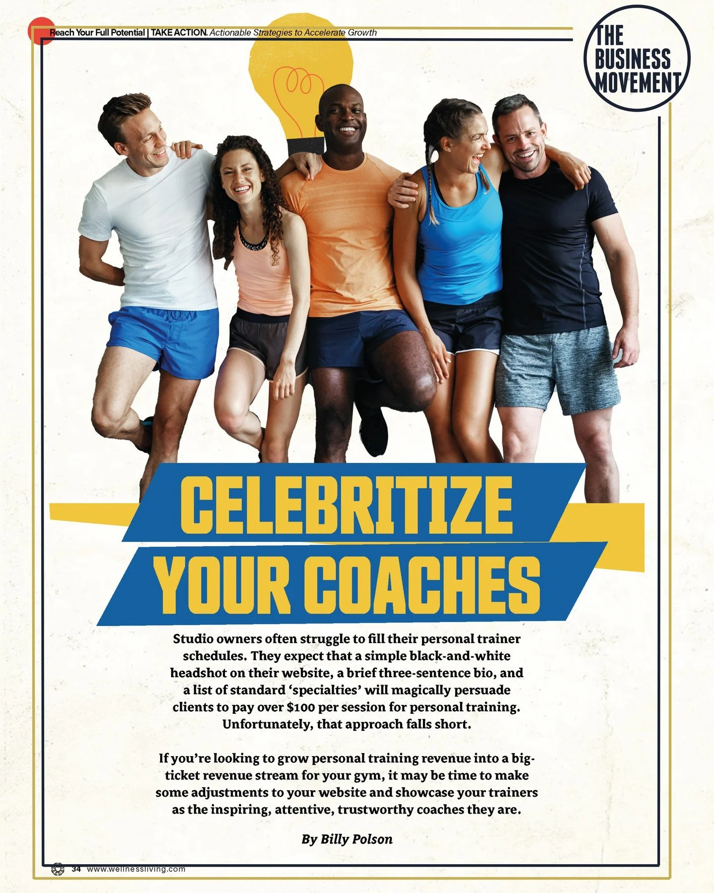 If you want clients to pay top dollar for personal training&hellip; you'd better make your coaches look worth it.⁠
⁠
Far too many gyms slap up a basic trainer headshot and a cookie-cutter bio, and then wonder why clients aren&rsquo;t biting.⁠
⁠
In my