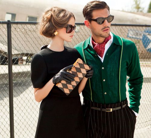 vintage outfits for couples
