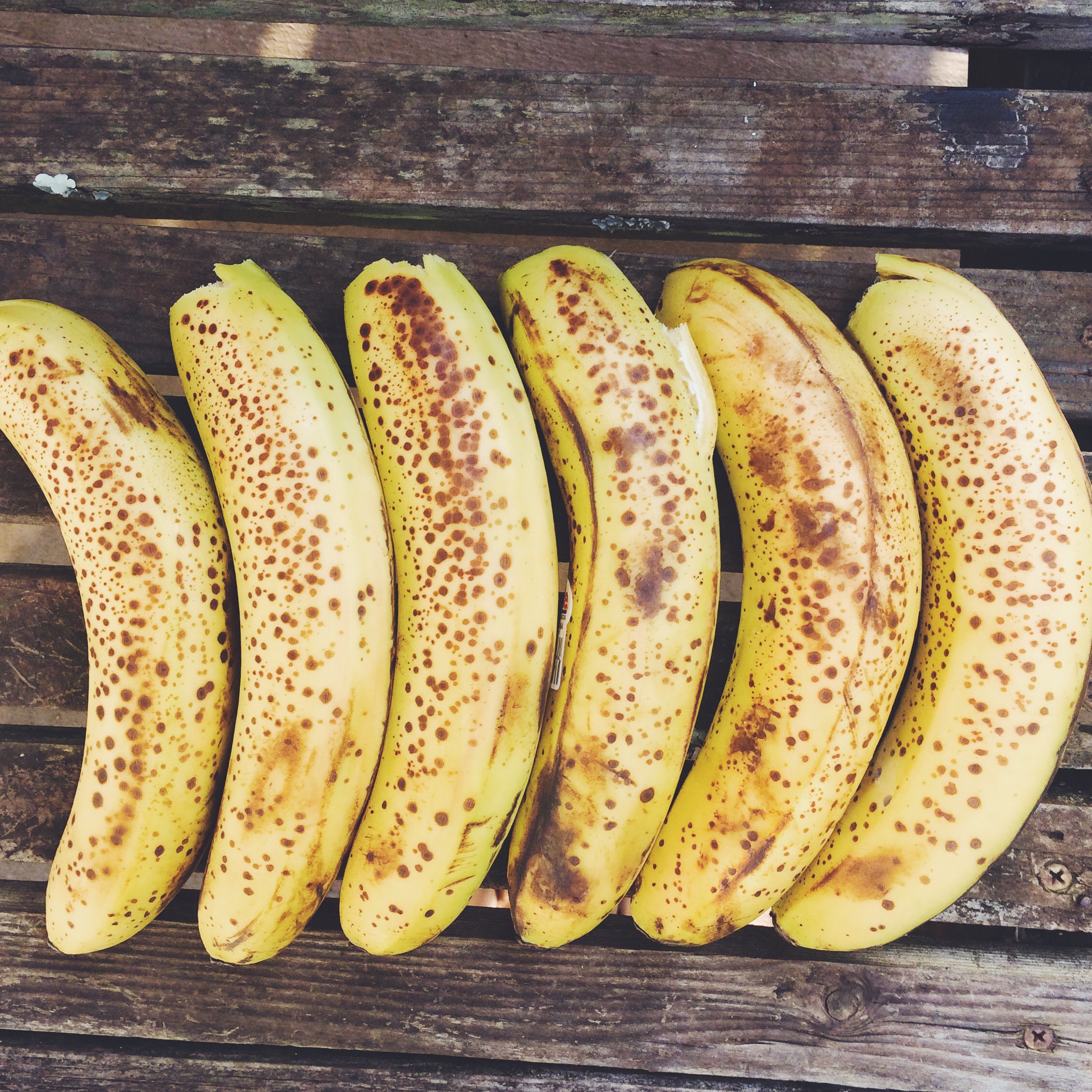 Your bananas are not ripe until they look like this xx