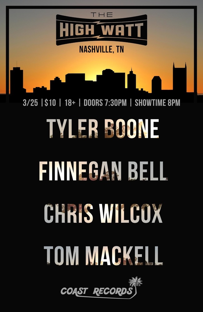 Coast Records Showcase at The High Watt (Nashville)