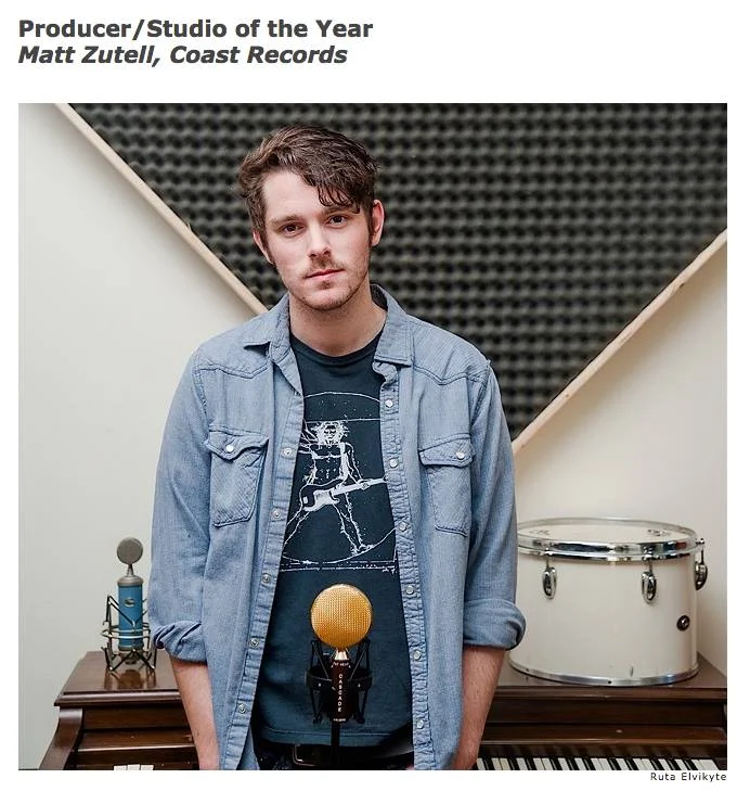 Coast Records Voted Studio of the Year by Charleston City Paper