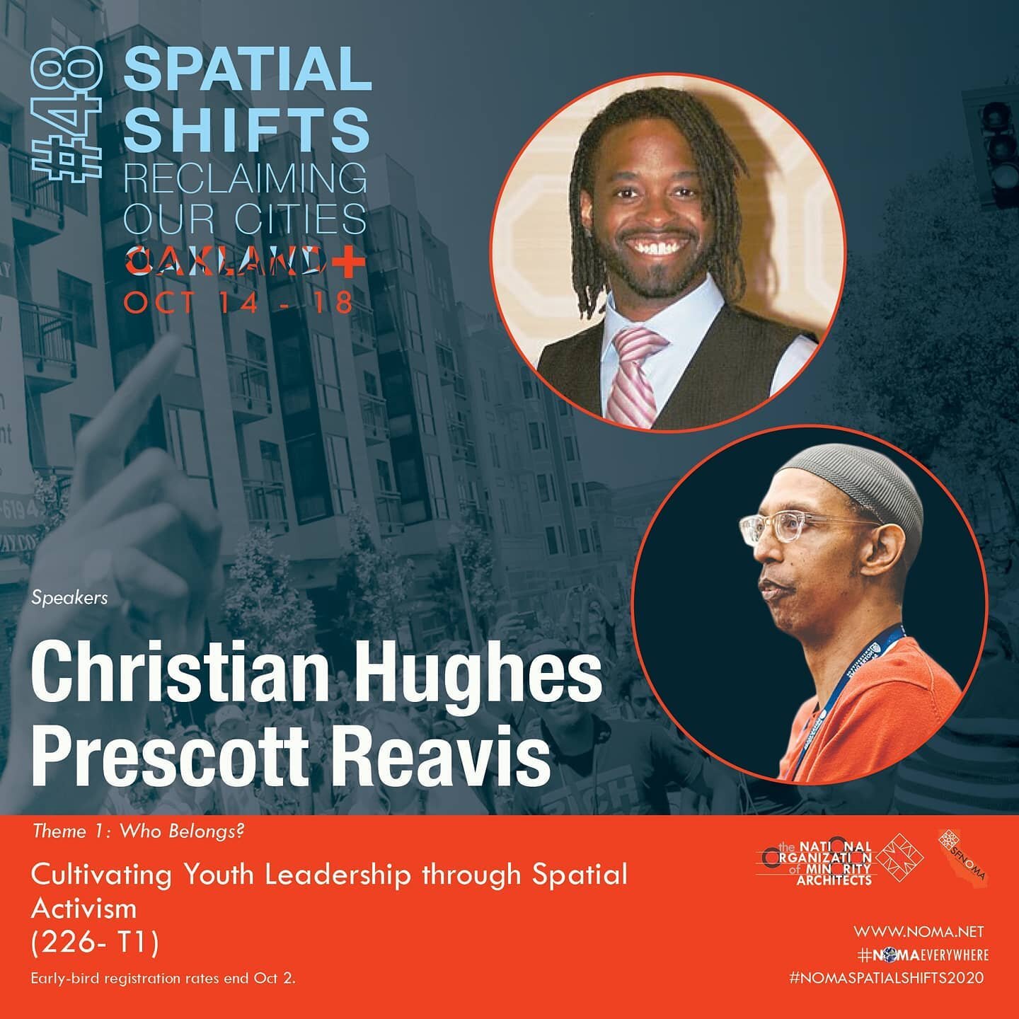 Today, alongside Brother Prescott Reavis @skibison, our founder @thearchitectscale will be presenting for the 48th NOMA National Conference (National Organization of Minority Architects) about our work in youth inclusion in community design and youth