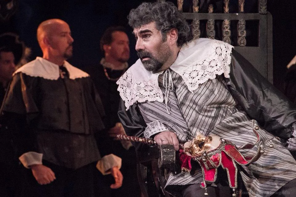 Gaspar Colón en el montaje de Rigoletto del año 2013. Foto: Francisco Marchena | Venezuela Sinfónica