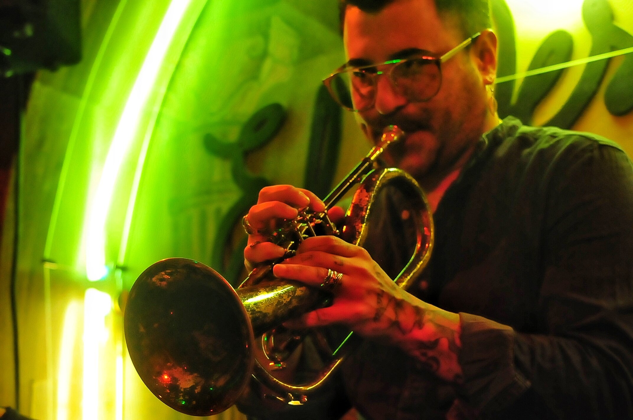 Chipi Chacón en el escenario de Guataca Nights Madrid (2019). Foto: Archivo Guataca