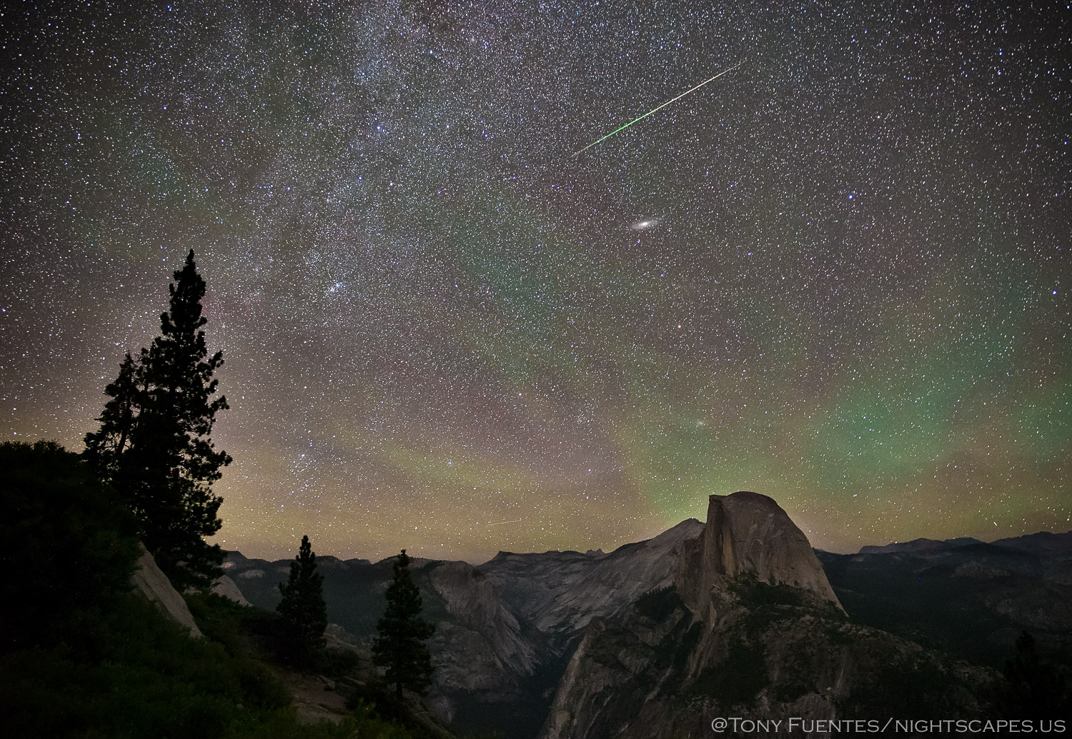 Yosemite Meteor Shower