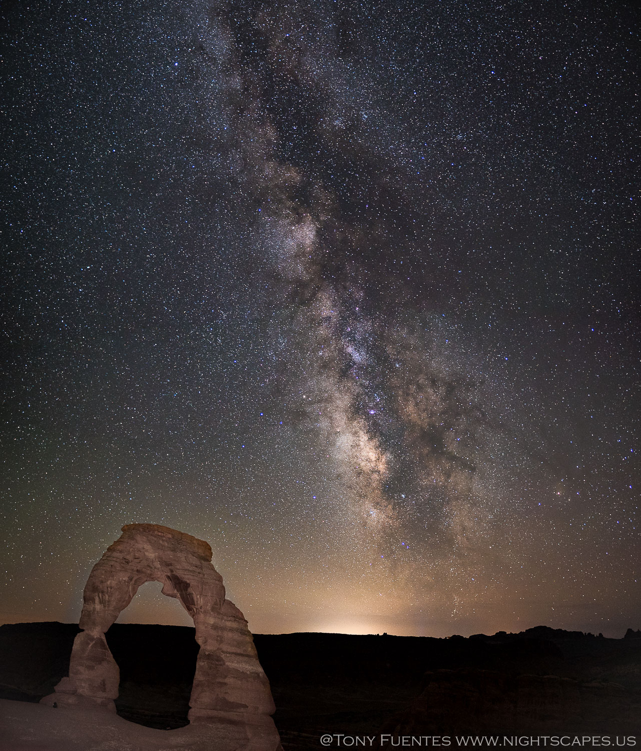 Delicate Galactic Arch