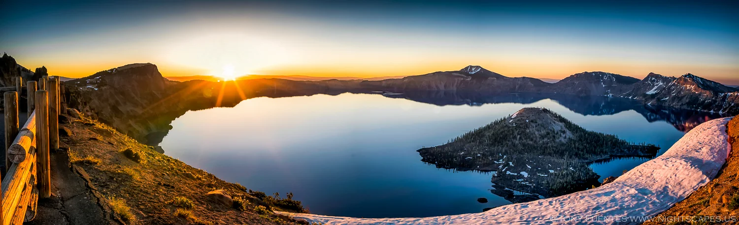 Crater Lake Sunrise