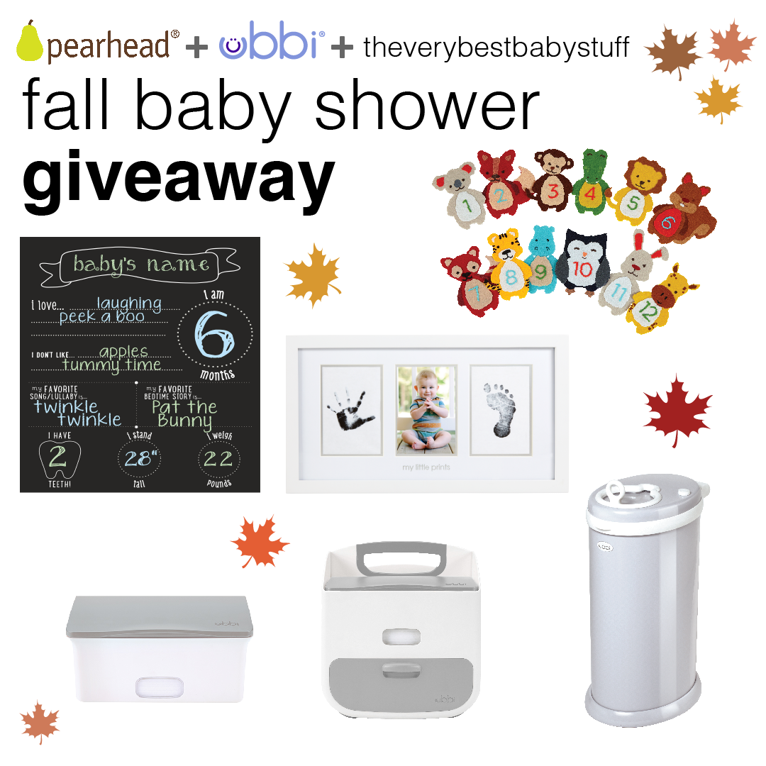 giveaway: $400 of Ubbi + Pearhead baby gear