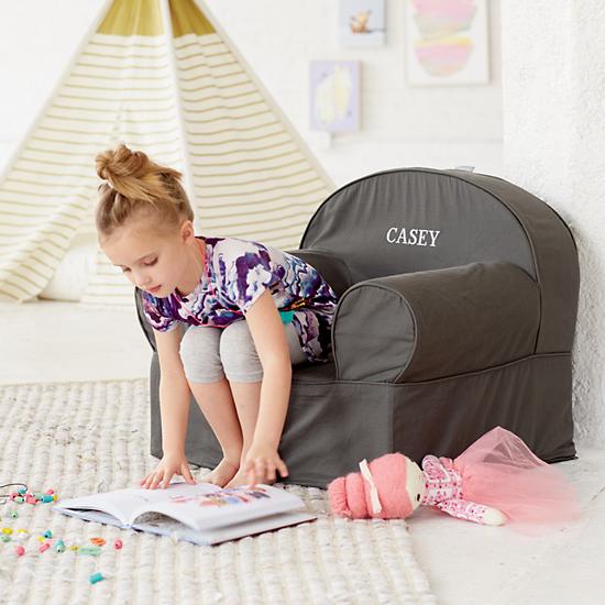 land of nod grey chair