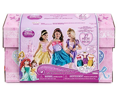 Disneys Princess Dress up trunk with accessories