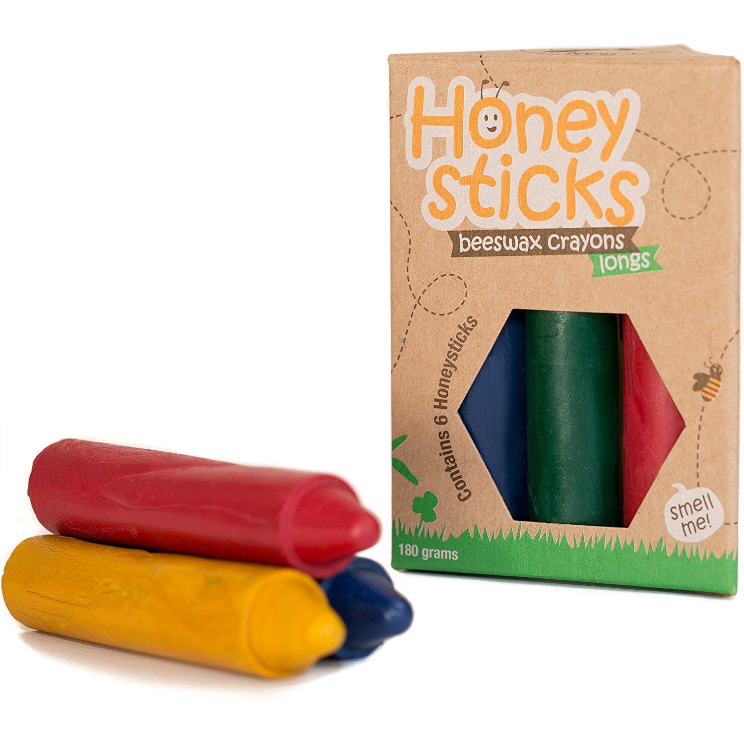 Honeysticks 100% Pure Beeswax Crayons 